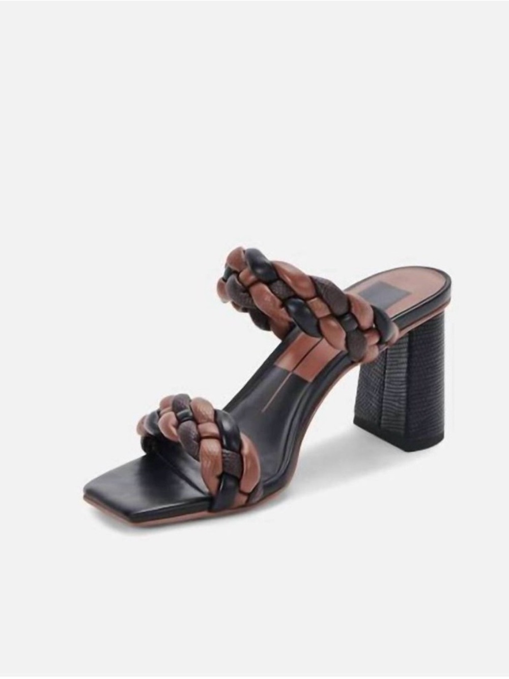 Dolce Vita Sz 9.5 Braided Block Heel Sandal